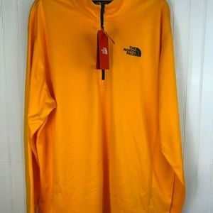 North Face Fleece Mens XXL Neon Orange Lightweight